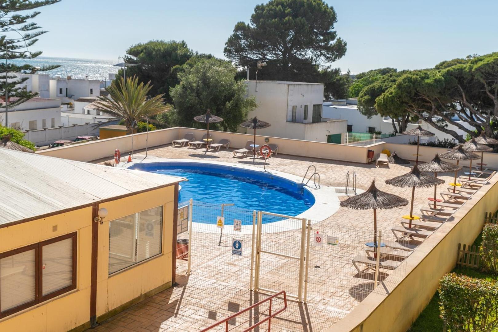 Apartamento Sereno 3 - Piscina, Garaje, Terraza Y Playa Los Canos De Meca Ngoại thất bức ảnh